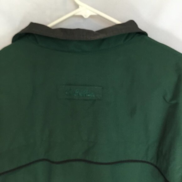 Cabela's Outdoor Men's Waterproof Nylon Jacket Medium Tall in Green and Black - Picture 6 of 10